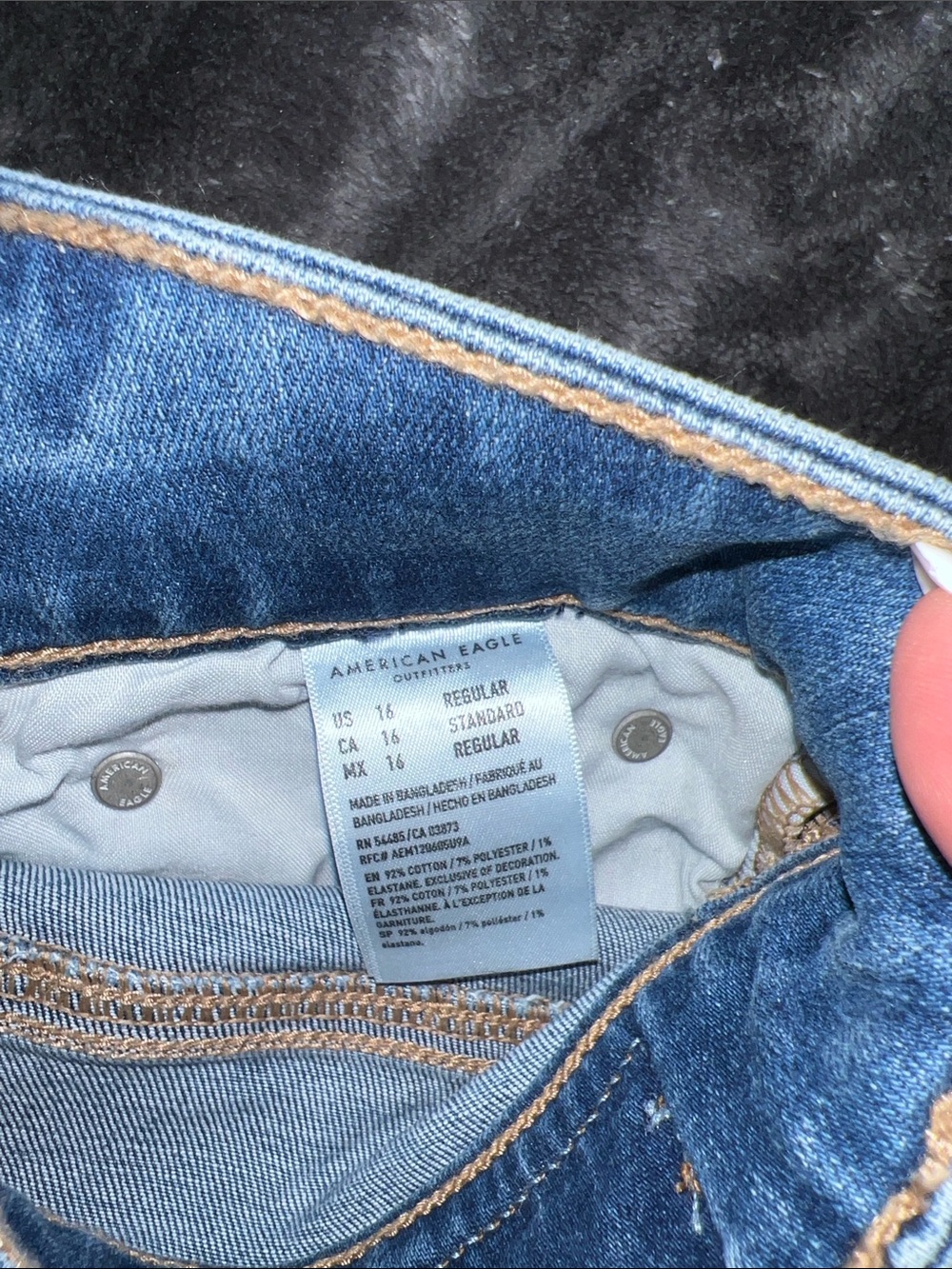 American Eagle Outfitters Hi-Rise Artist Women’s Jeans - Picture 2 of 5